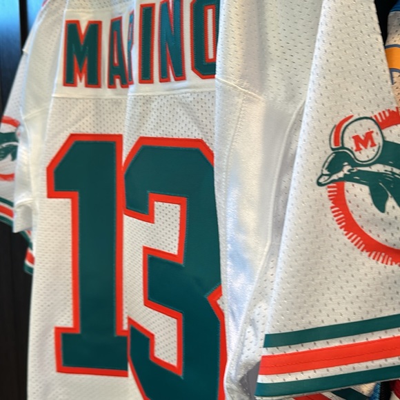 Dan Marino Miami Dolphins Mitchell & Ness 2004 Authentic Throwback NFL Jersey - Picture 7 of 10